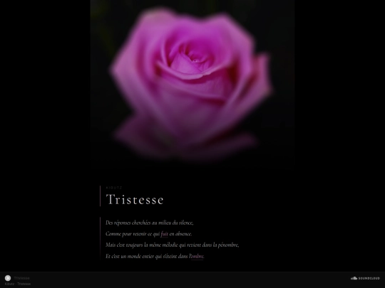 tracks/tristesse screenshot