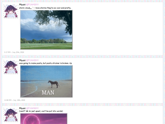 tabs/microblog screenshot
