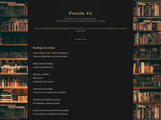 second/poesia2 screenshot
