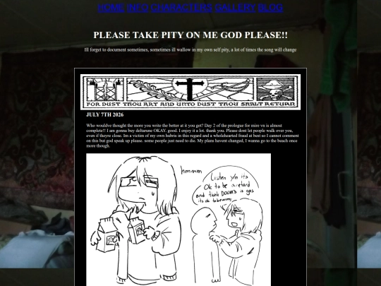 blog screenshot