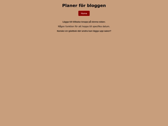 planer screenshot