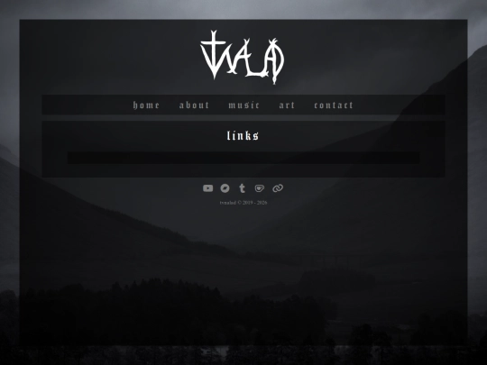 links screenshot