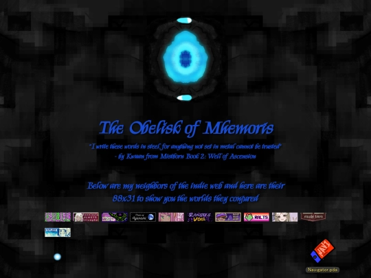 webpages/obelisk screenshot