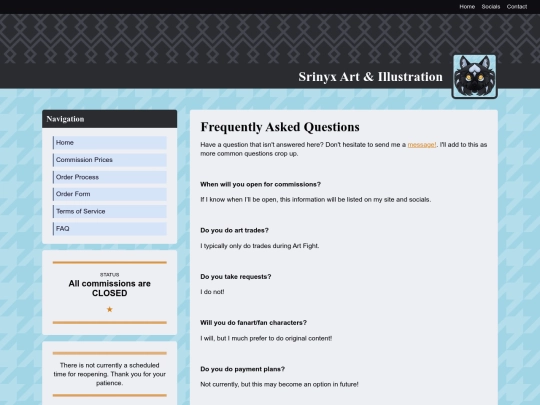 faq screenshot