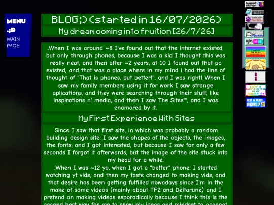 real-blog screenshot