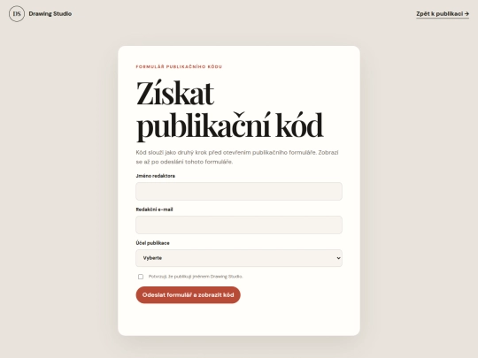 publikacni-kod screenshot