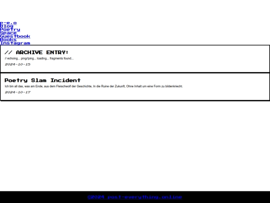 mobile-netzpoesie screenshot