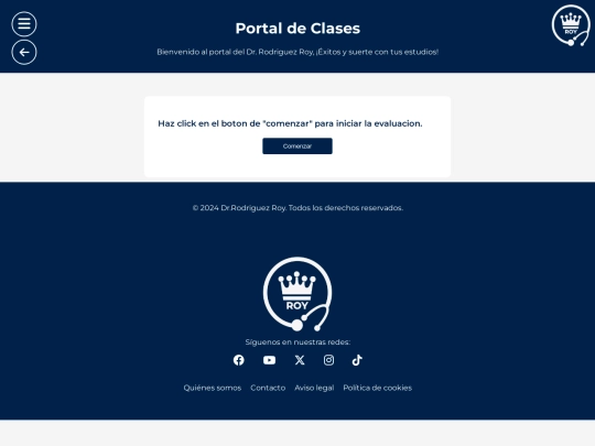 Neurociencias/PRIMER PARCIAL/Quizzes/Quiz1/InterfazQuiz screenshot