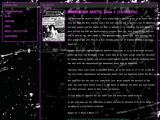 zines screenshot