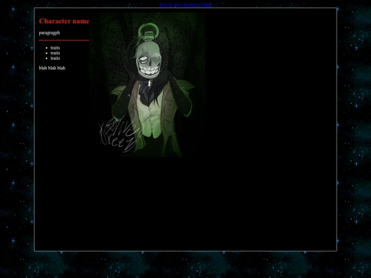 characters/template screenshot