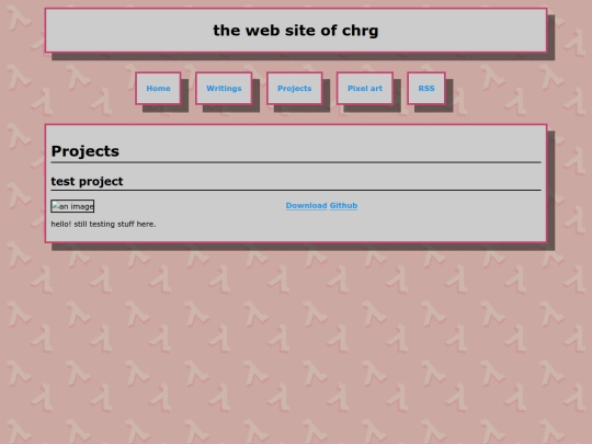 projects screenshot