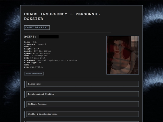 Dossiers/JordynDossier screenshot