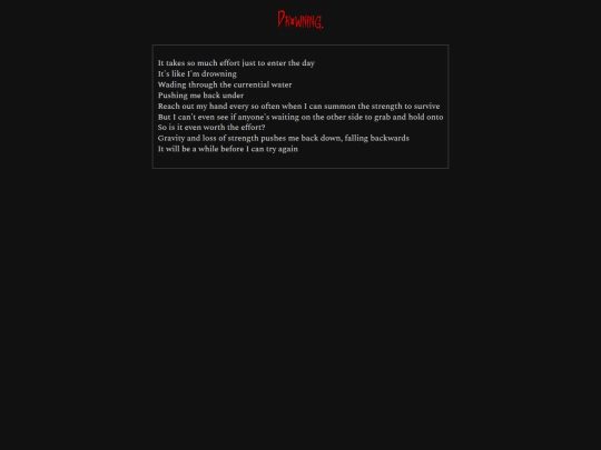 Wrath/Drowning screenshot