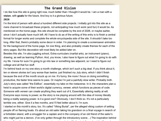 Journal/Entries/Goals screenshot