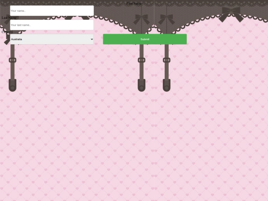 dsi-form screenshot