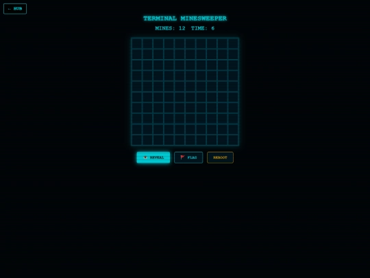 minefield screenshot