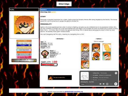 igniteprofile screenshot