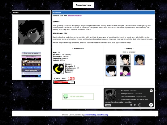 shadowprofile screenshot