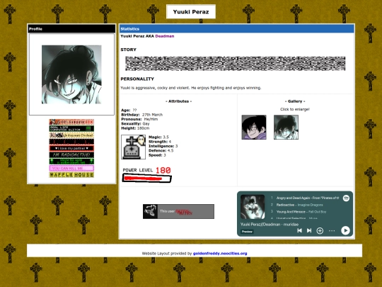 yuukiprofile screenshot