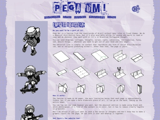 zinecalling screenshot