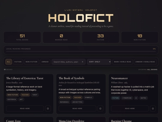 library screenshot