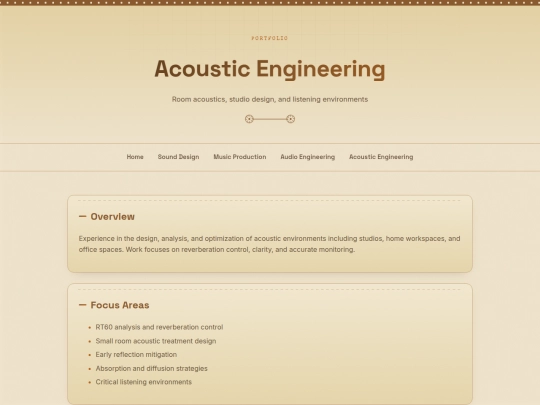 acoustic screenshot