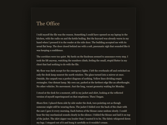 Confessions/Office1 screenshot
