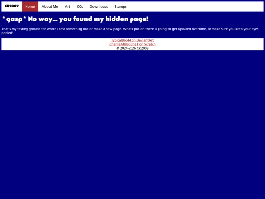 mobile/hiddenpage screenshot