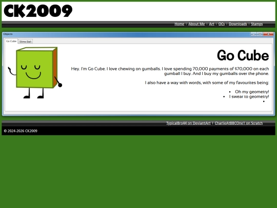 ocs/objects screenshot