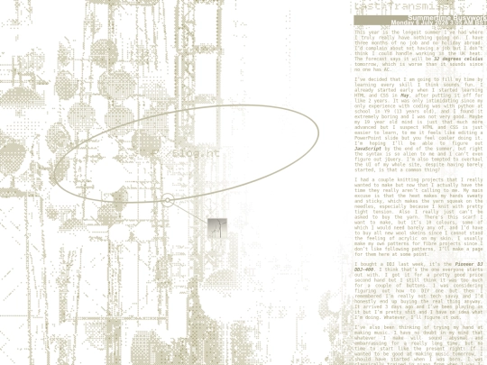 blog screenshot