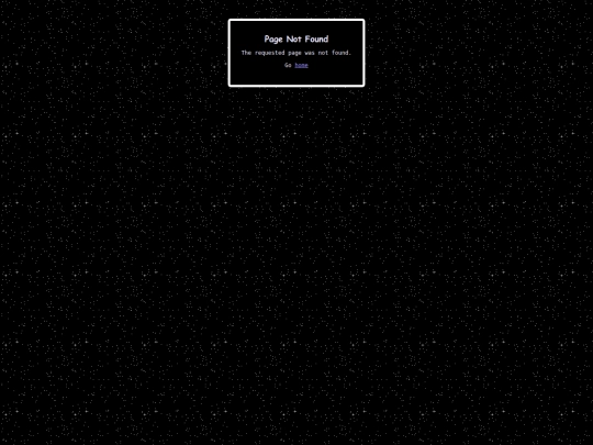 not_found screenshot