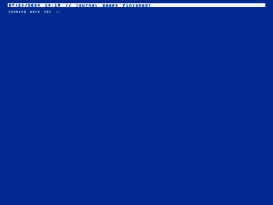 journal/project_logs screenshot