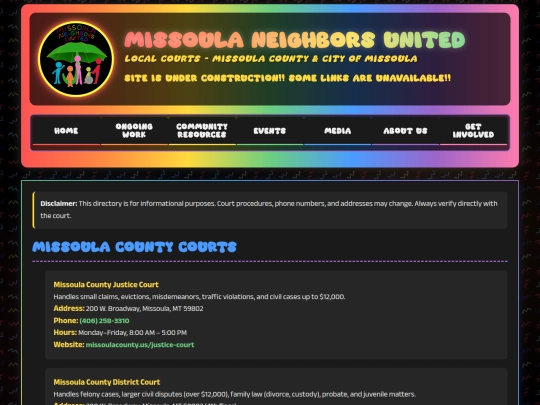 courts screenshot