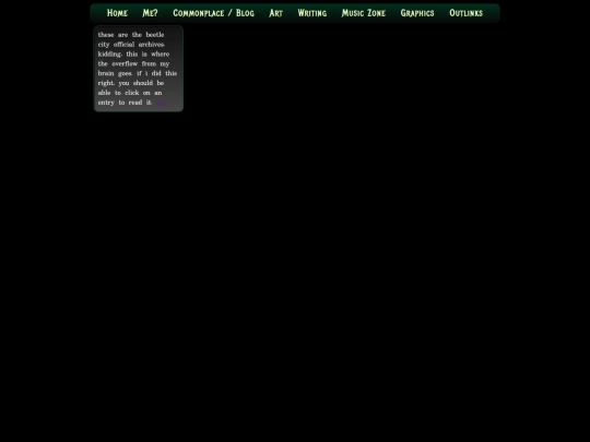 commonplace screenshot
