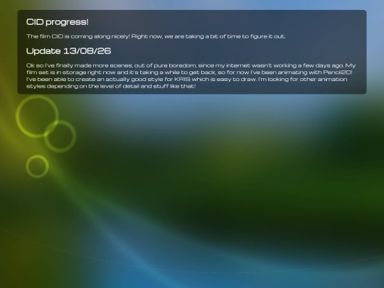blog screenshot