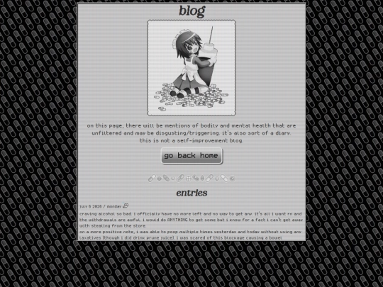 blog screenshot