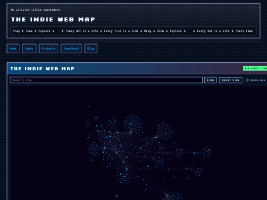 indie-web-map screenshot