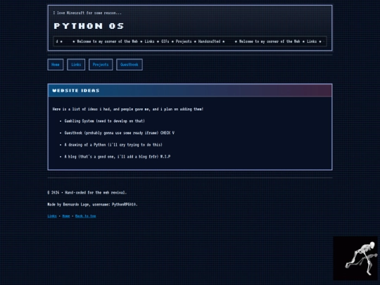 projects screenshot