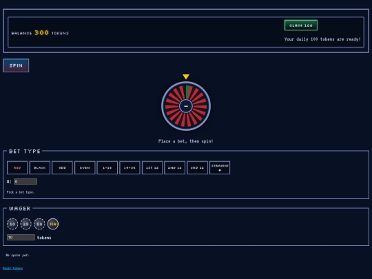roulette/roulette-widget screenshot