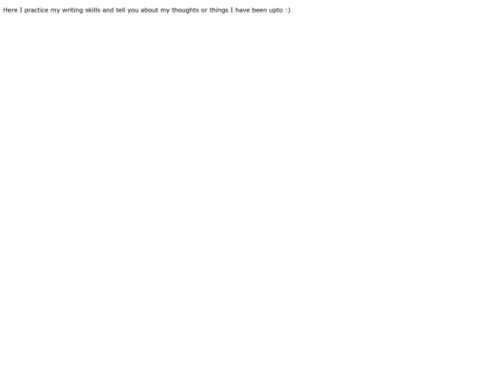 PersonalBlog screenshot