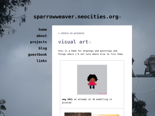 projects/visual-art screenshot