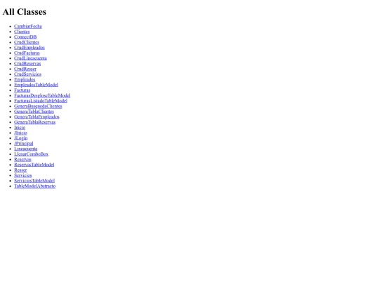 proy/javadoc/allclasses-frame screenshot