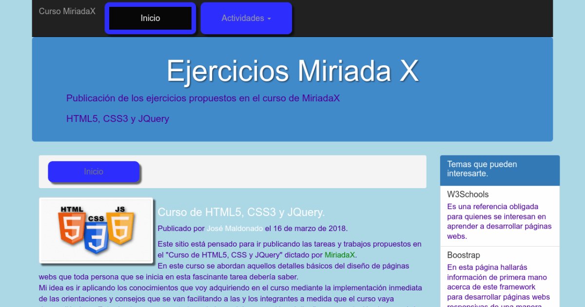 Curso HTML5, CSS y JQuery