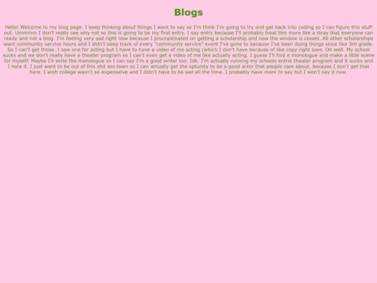 blog screenshot