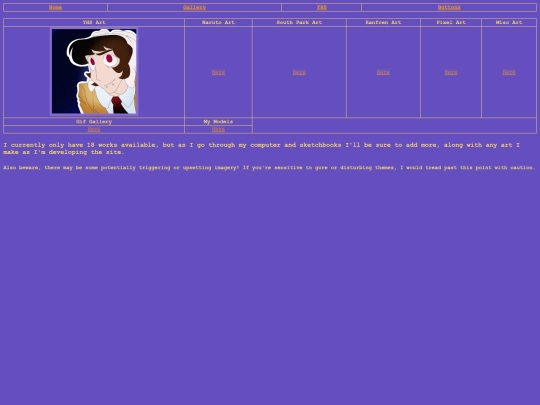 html/art screenshot
