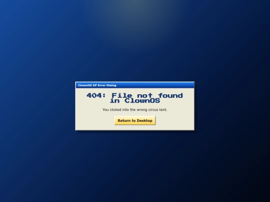 not_found screenshot