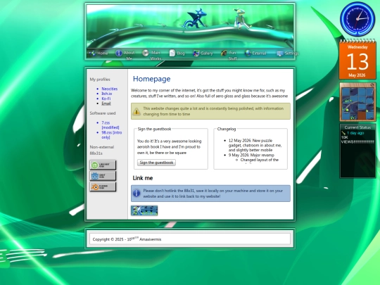homepage screenshot