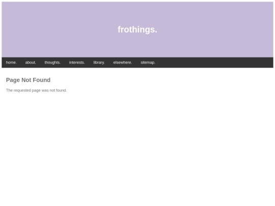 not_found screenshot