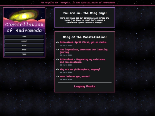 blog screenshot