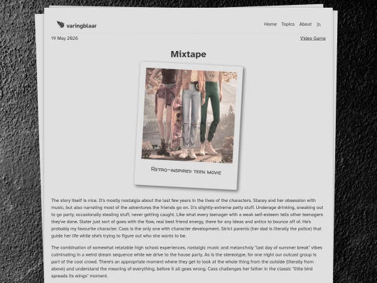posts/games/mixtape screenshot